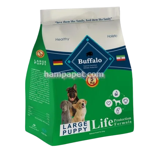 همپا پت خرید و فروش غذای خشک سگ نژاد کوچک بوفالو در تهران شهرک آپادانا