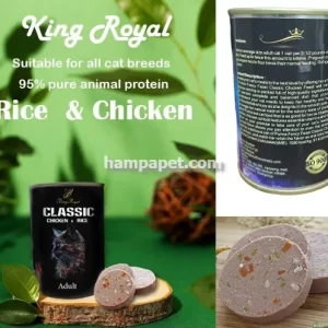 همپا پت خرید و فروش کنسرو مرغ و برنج مخصوص گربه در تهران شهرک آپادانا