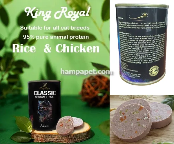 همپا پت خرید و فروش کنسرو مرغ و برنج مخصوص گربه در تهران شهرک آپادانا