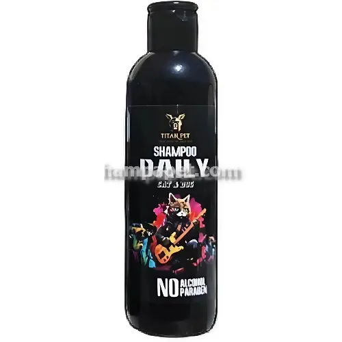 همپا پت خرید و فروش شامپو 250 سی سی مخصوص سگ و گربه روزانه تیتان در تهران شهرک آپادانا