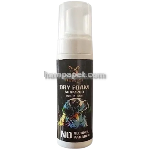 همپا پت خرید و فروش شامپو فوم سگ و گربه تیتان در تهران شهرک آپادانا